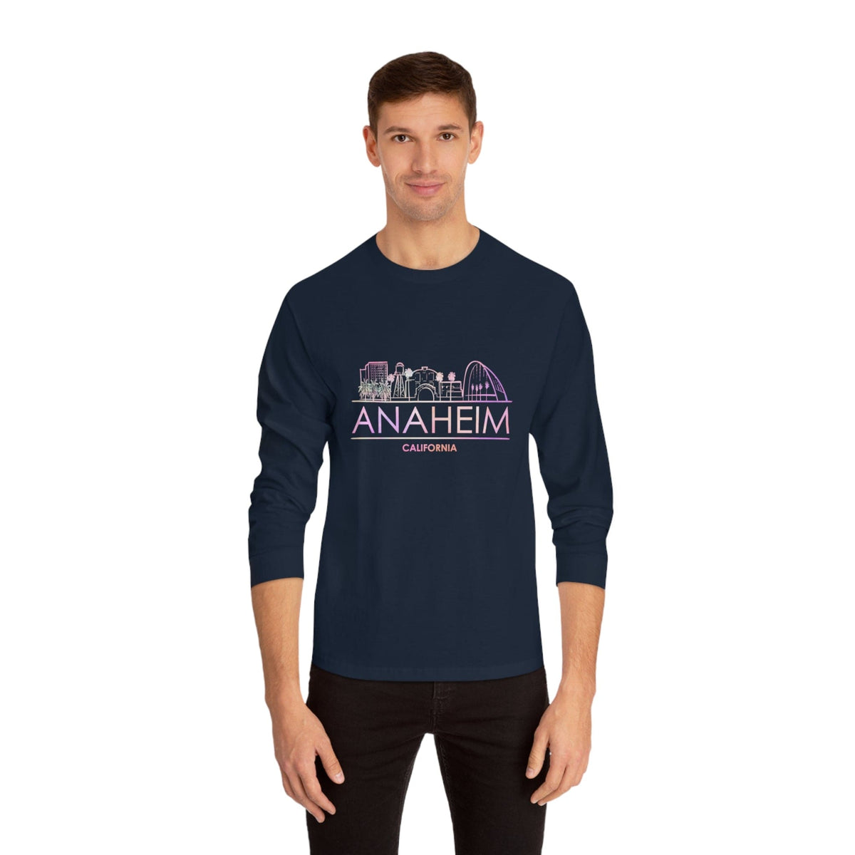 ANAHEIM – Trendy Design, Premium Long Sleeve Tee