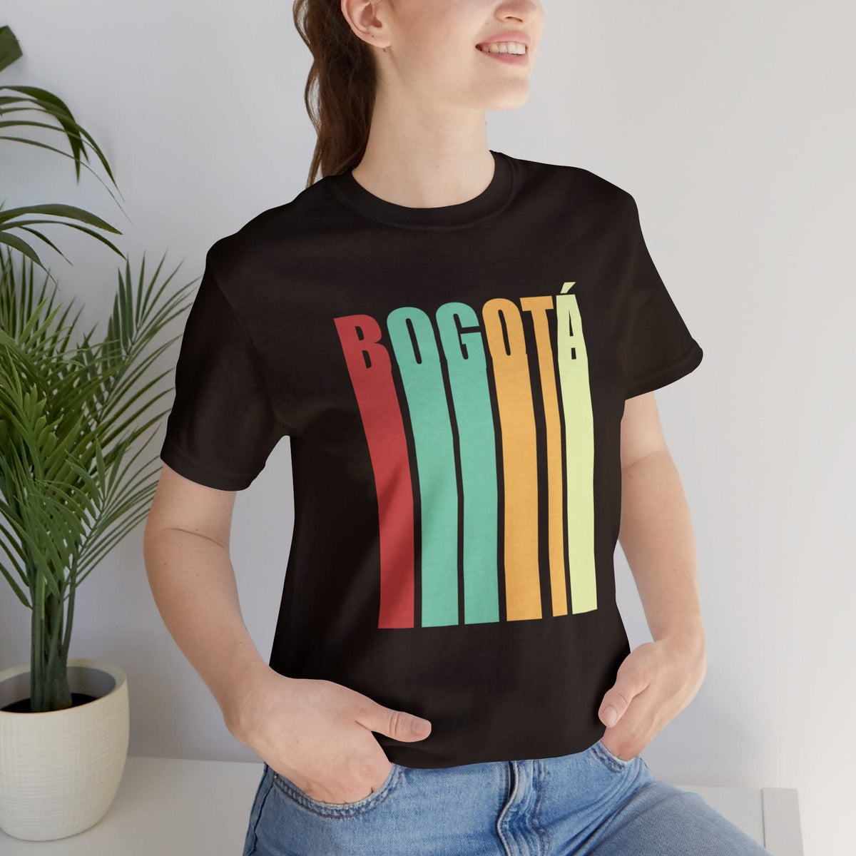 Vintage Bogotá Vertical - Short Sleeve Tee