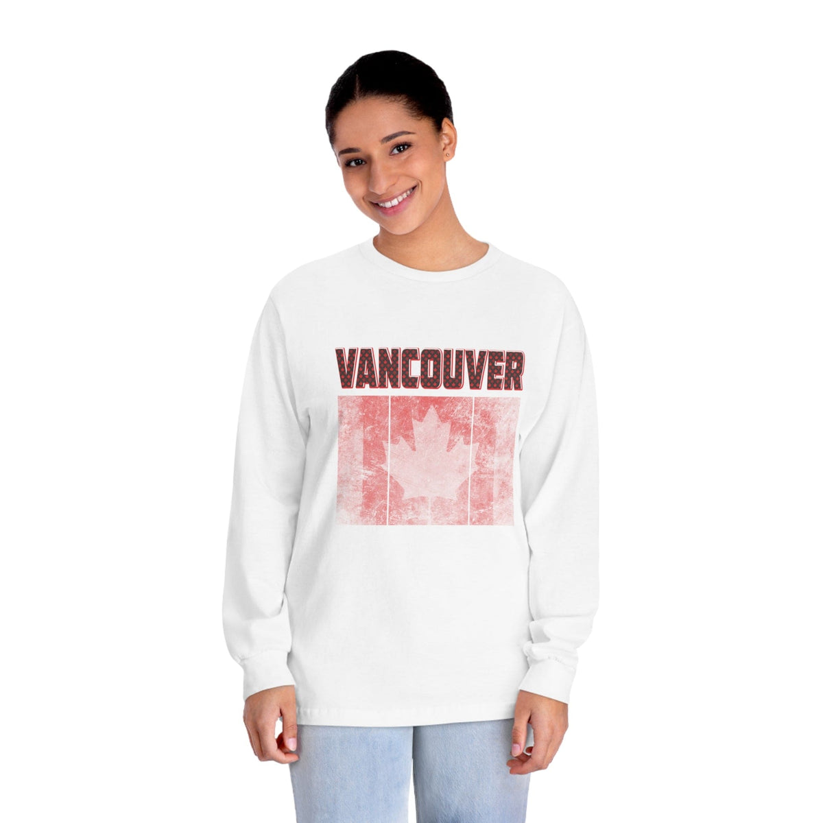 VANCOUVER – Trendy Design, Premium Long Sleeve Tee