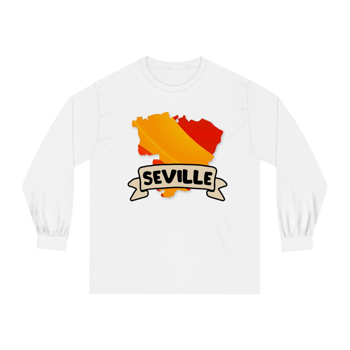 SEVILLE – Trendy Design, Premium Long Sleeve Tee