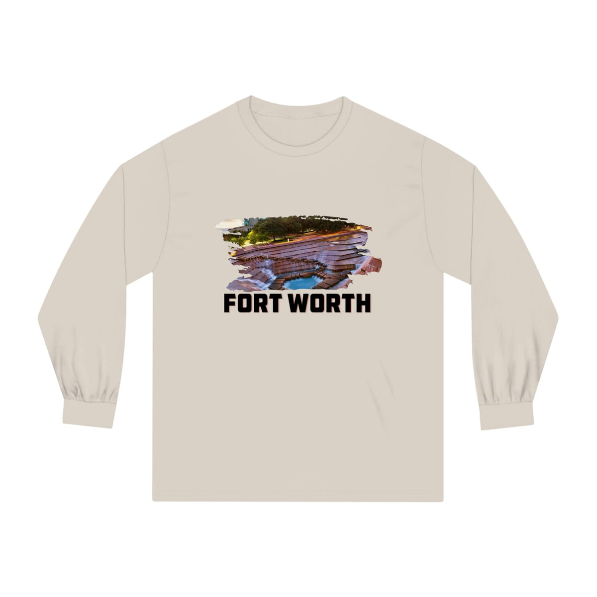 FORT WORTH – Trendy Design, Premium Long Sleeve Tee