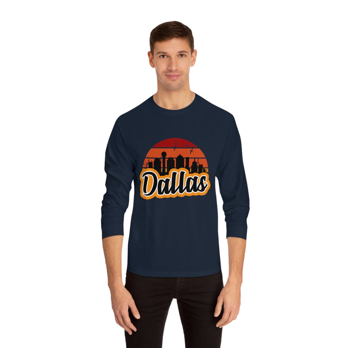 DALLAS – Trendy Design, Premium Long Sleeve Tee