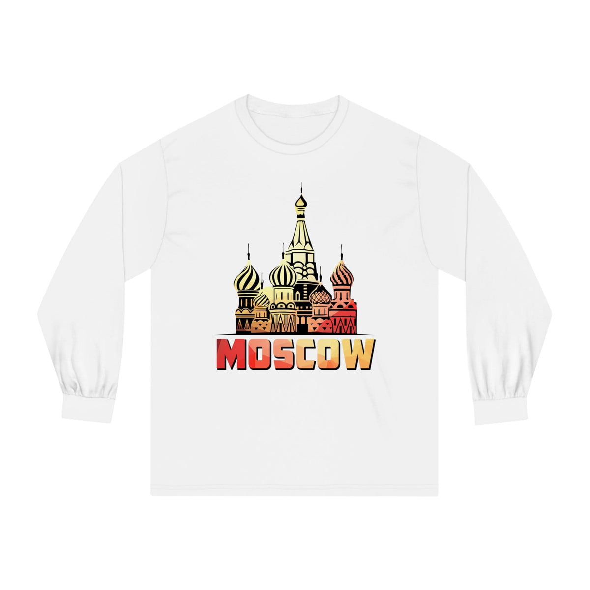 MOSCOW – Trendy Design, Premium Long Sleeve Tee