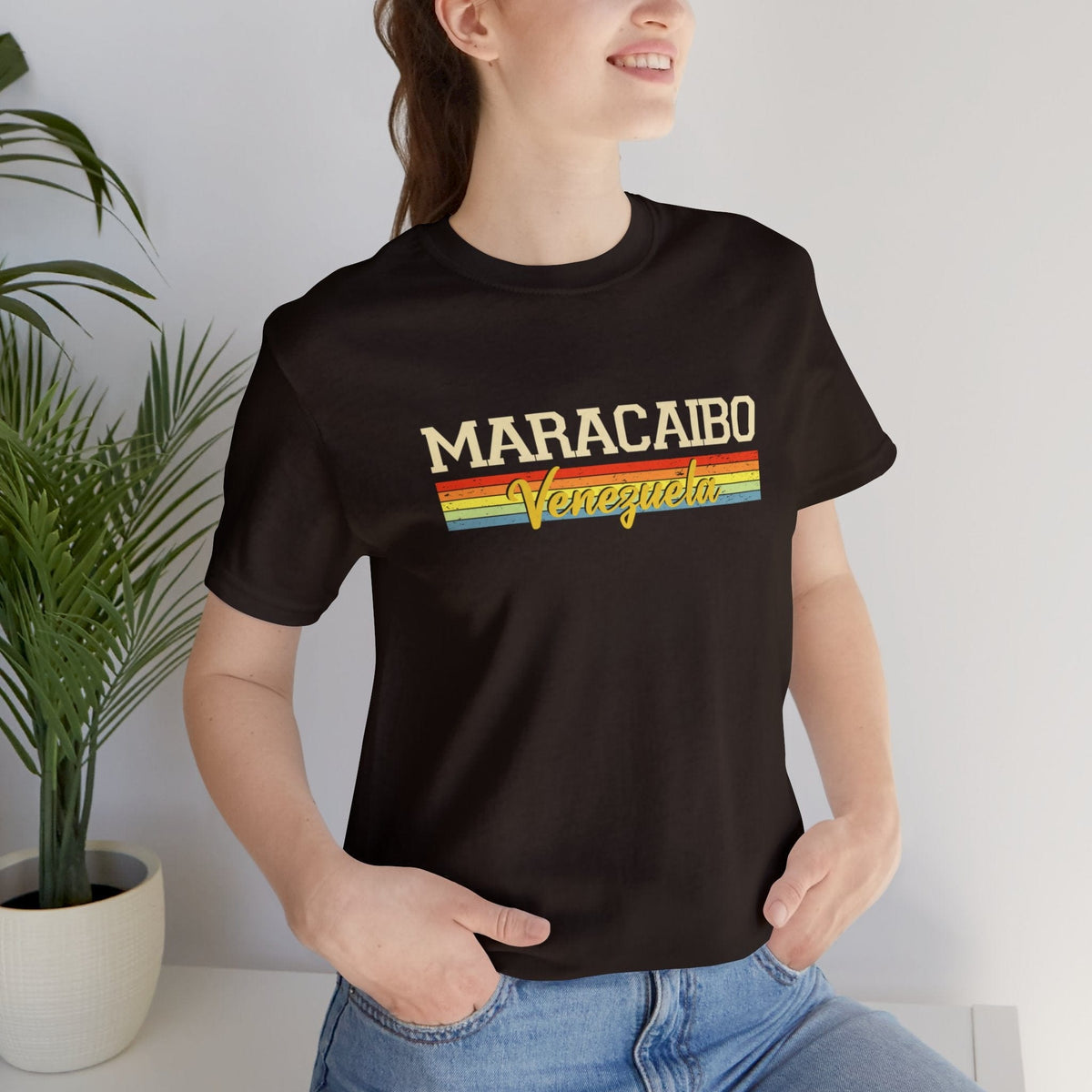 Vibrant Stripes Maracaibo - Short Sleeve Tee