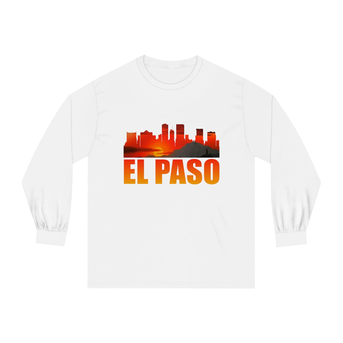 EL PASO – Trendy Design, Premium Long Sleeve Tee