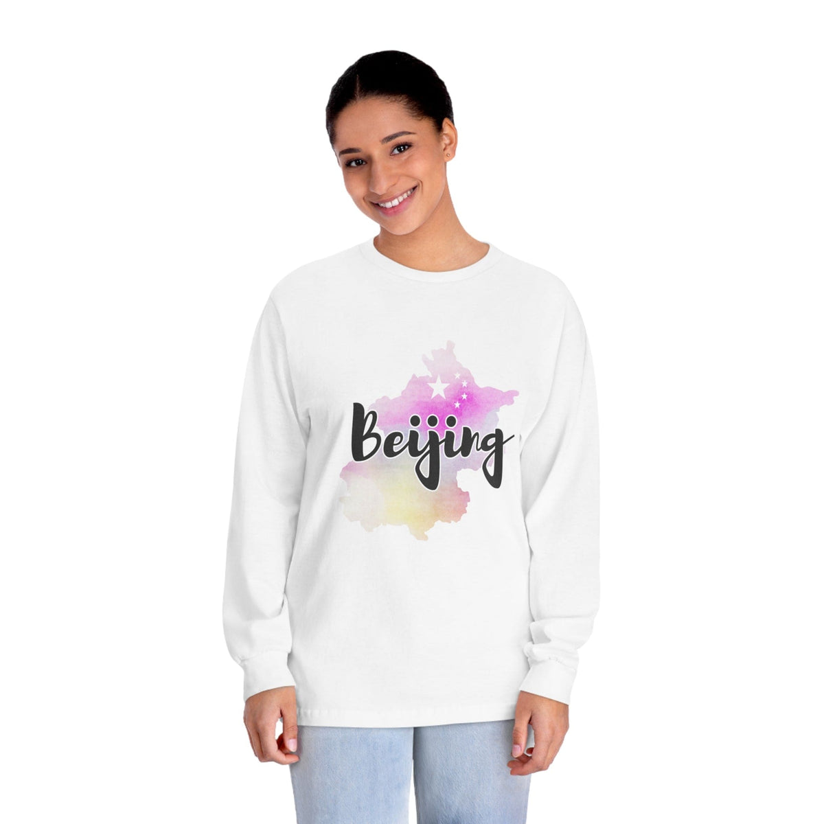 BEIJING – Trendy Design, Premium Long Sleeve Tee