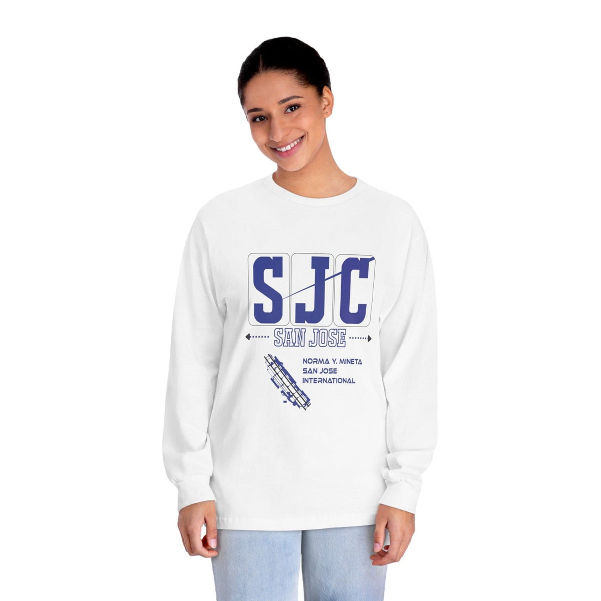 SAN JOSE – Trendy Design, Premium Long Sleeve Tee