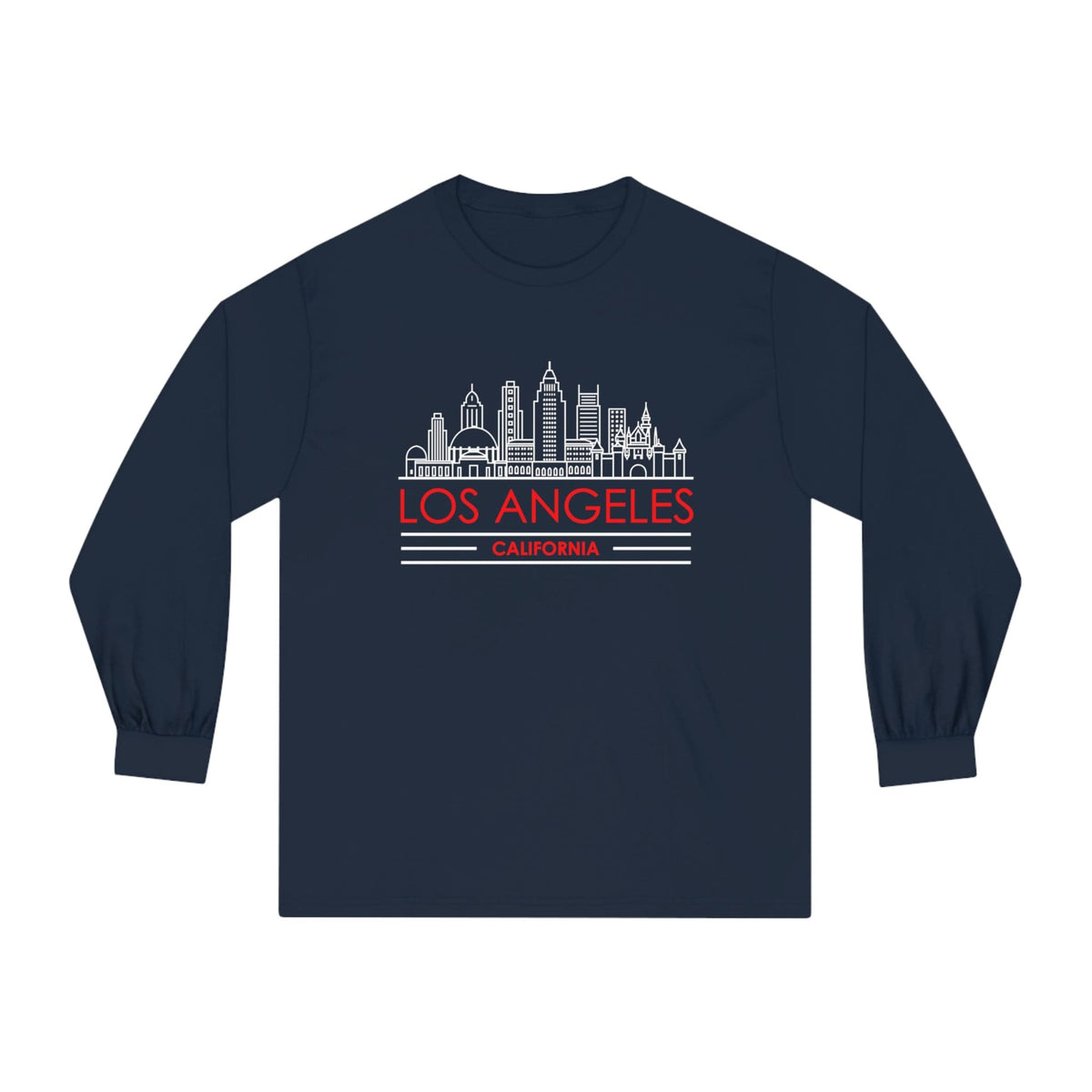 LOS ANGELES – Trendy Design, Premium Long Sleeve Tee