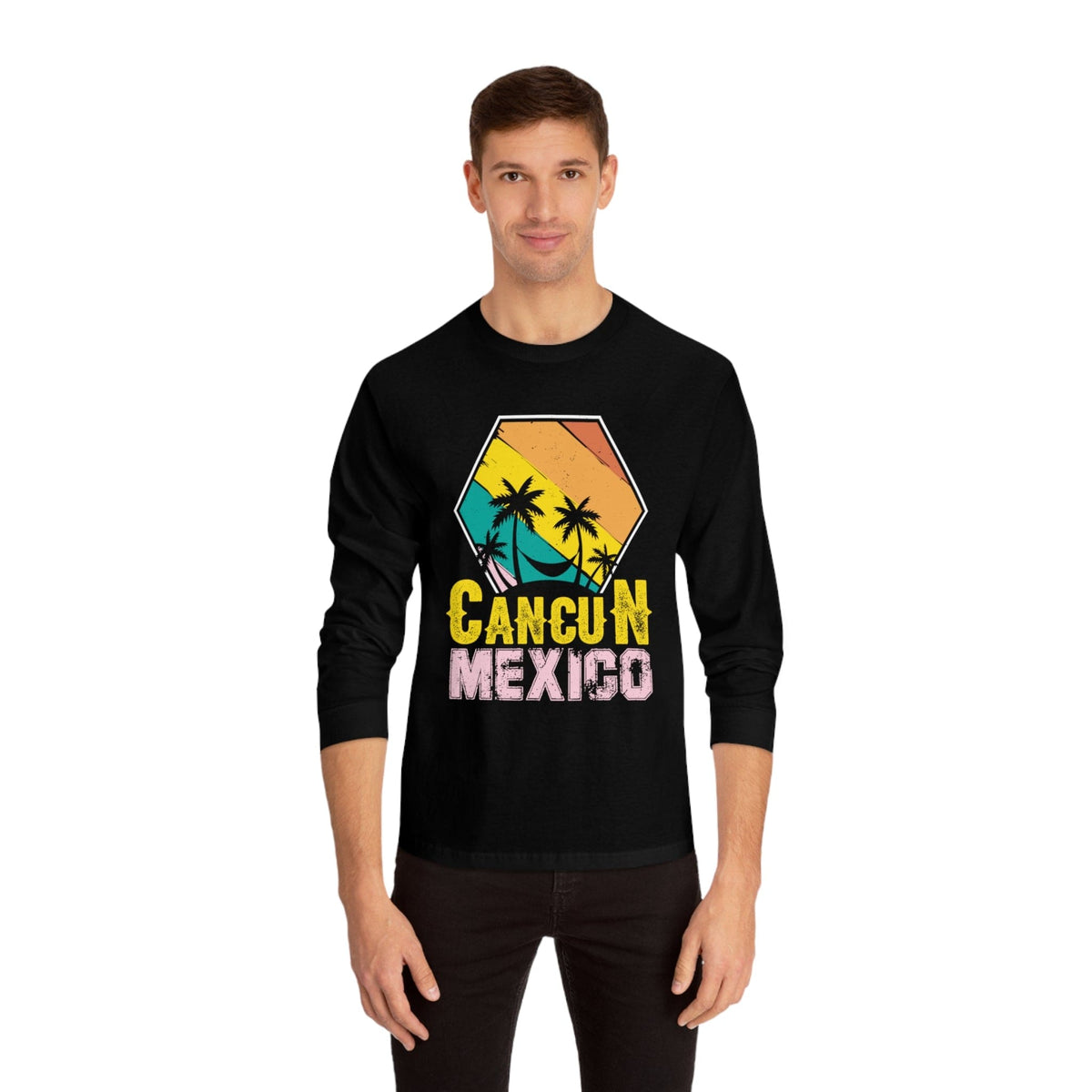CANCUN – Trendy Design, Premium Long Sleeve Tee