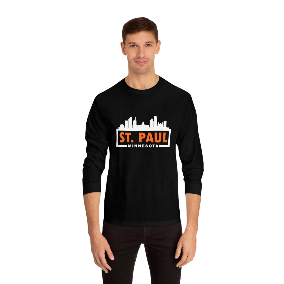 ST. PAUL – Trendy Design, Premium Long Sleeve Tee