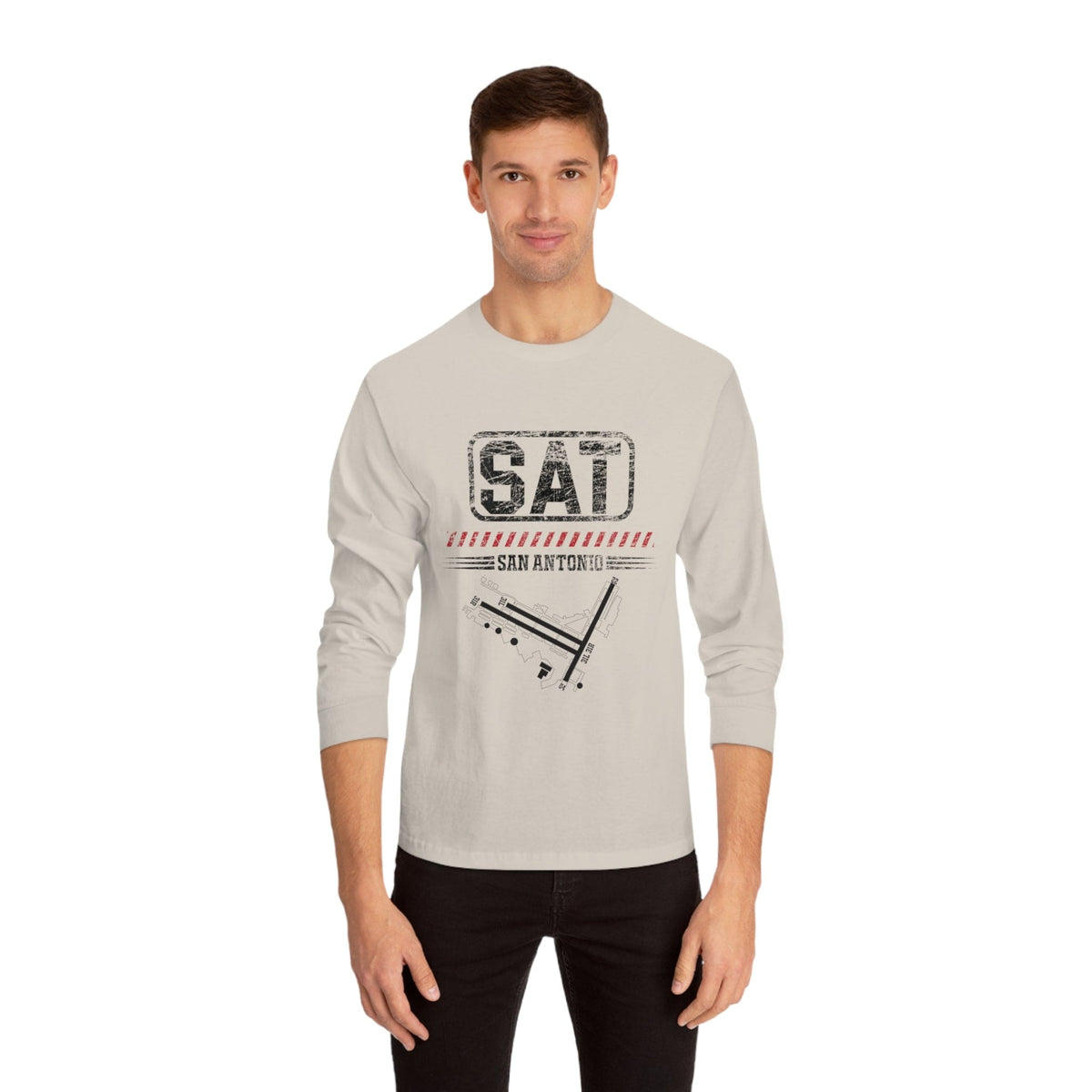 SAN ANTONIO – Trendy Design, Premium Long Sleeve Tee