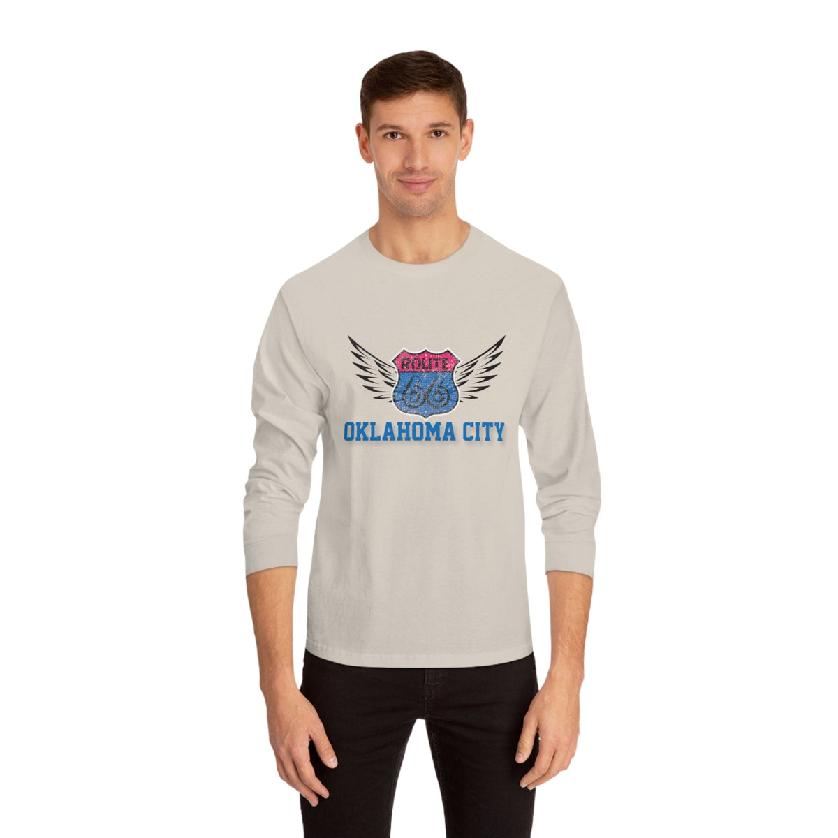 OKLAHOMA CITY – Trendy Design, Premium Long Sleeve Tee