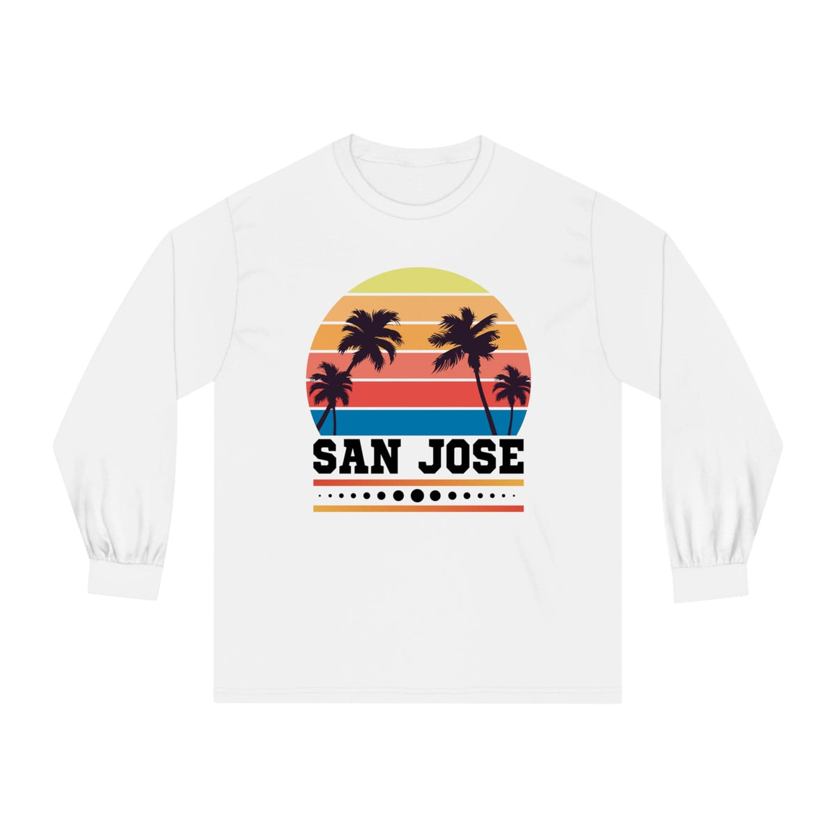 SAN JOSE – Trendy Design, Premium Long Sleeve Tee