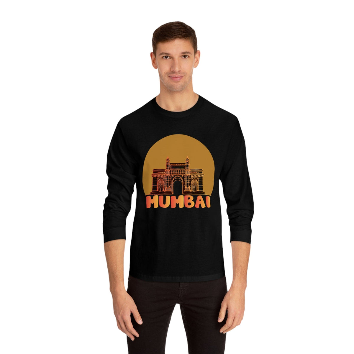MUMBAI – Trendy Design, Premium Long Sleeve Tee