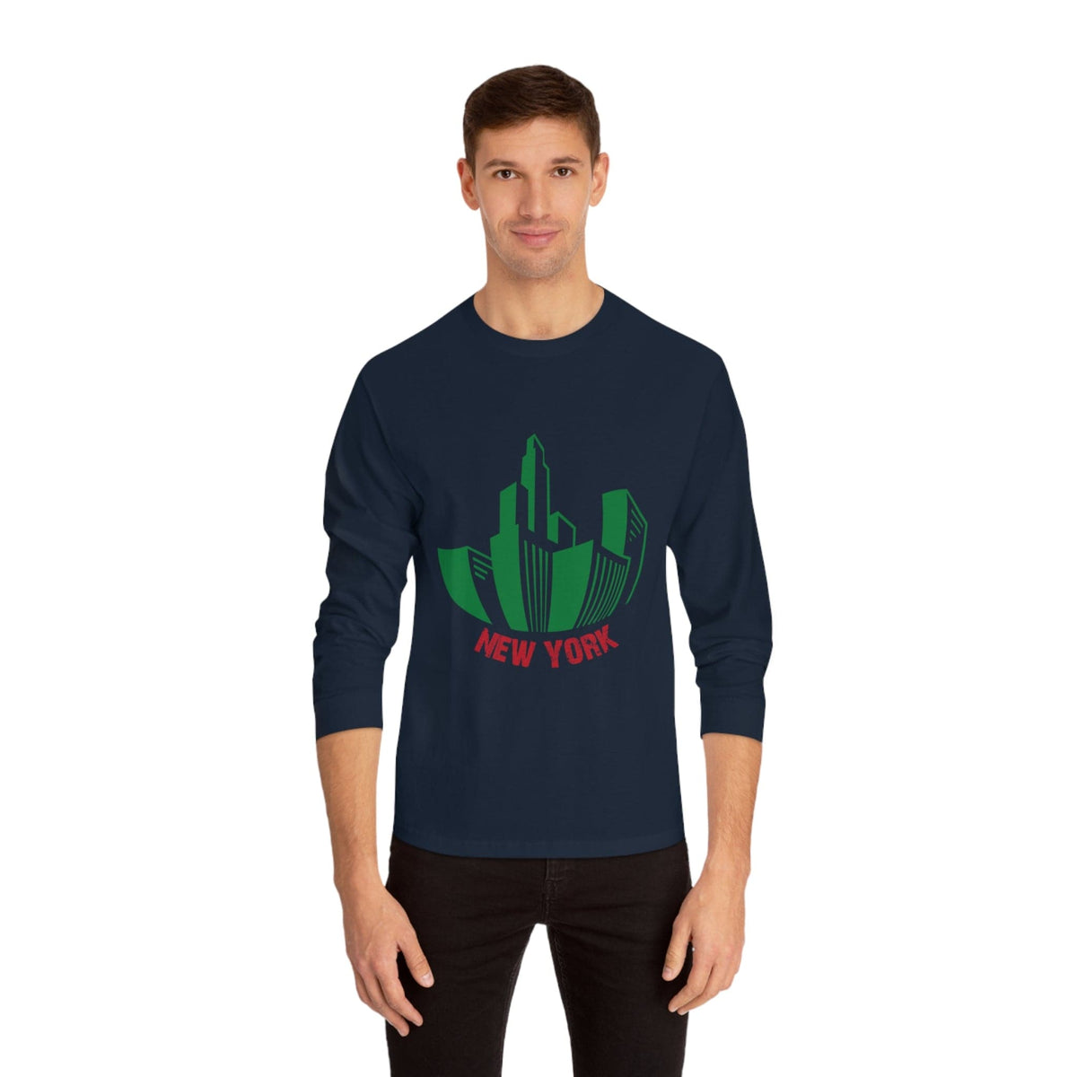 NEW YORK – Trendy Design, Premium Long Sleeve Tee