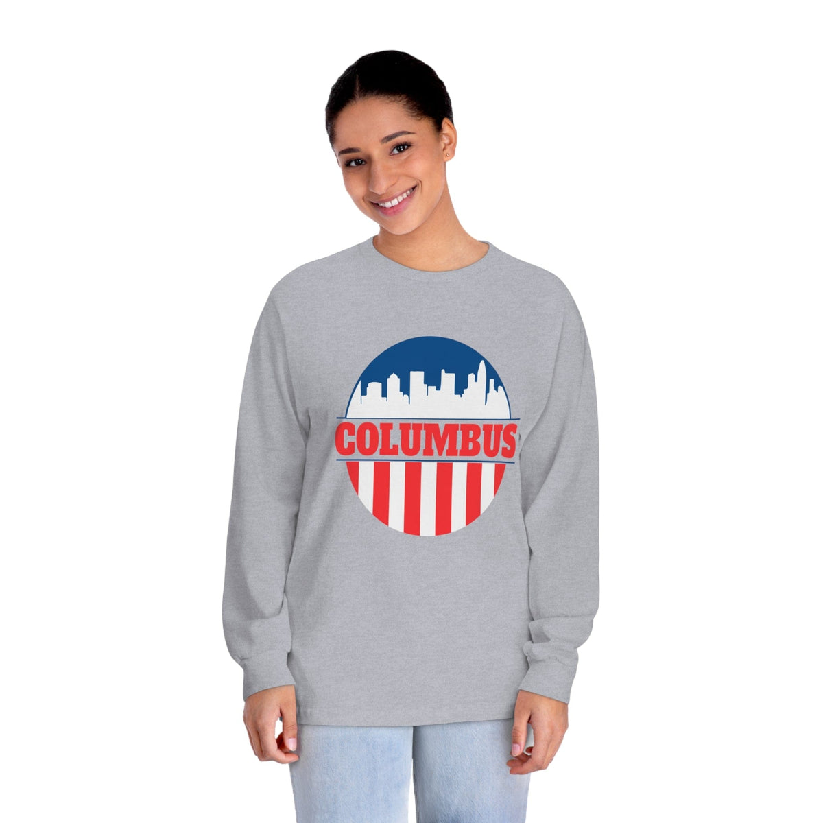 COLUMBUS – Trendy Design, Premium Long Sleeve Tee