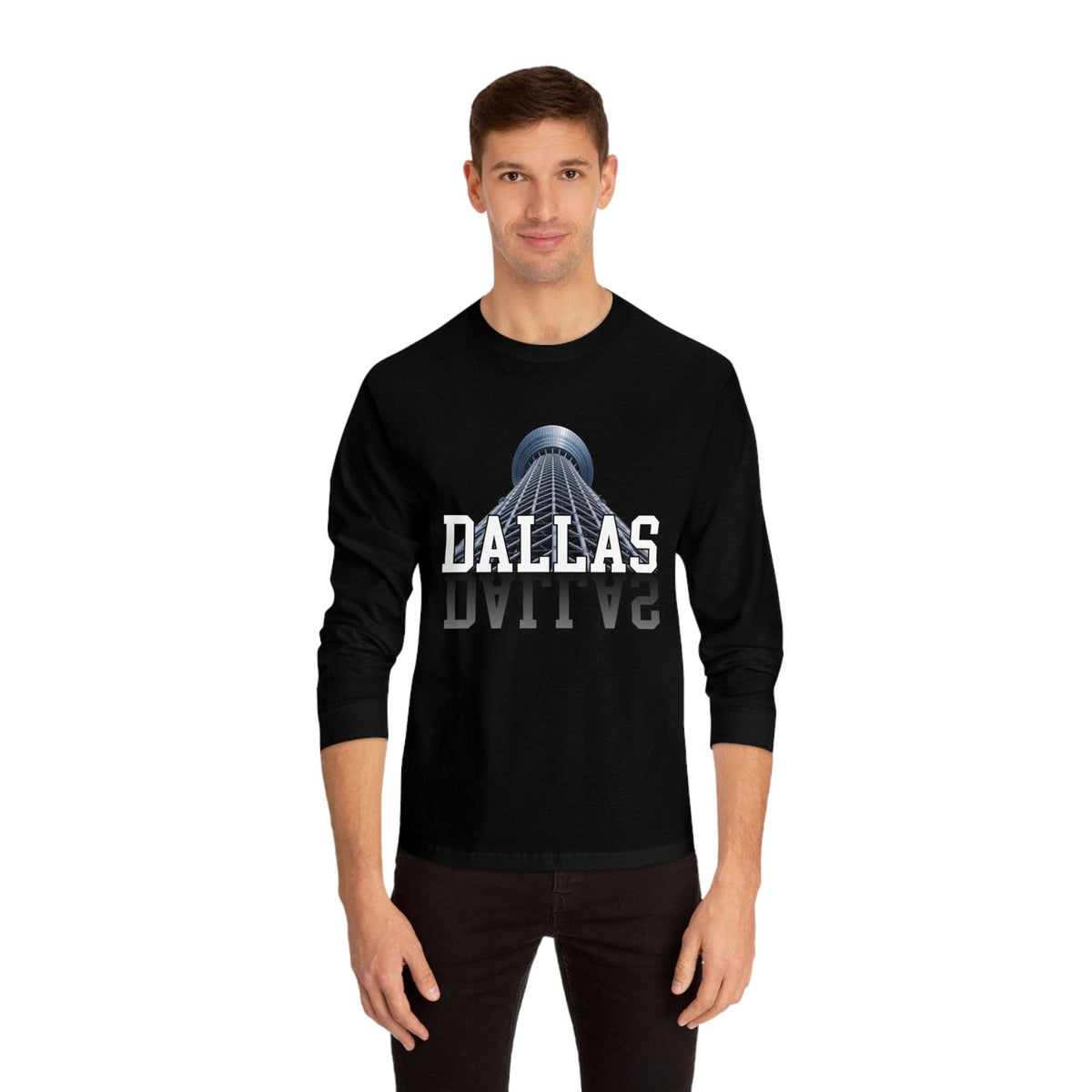 DALLAS – Trendy Design, Premium Long Sleeve Tee