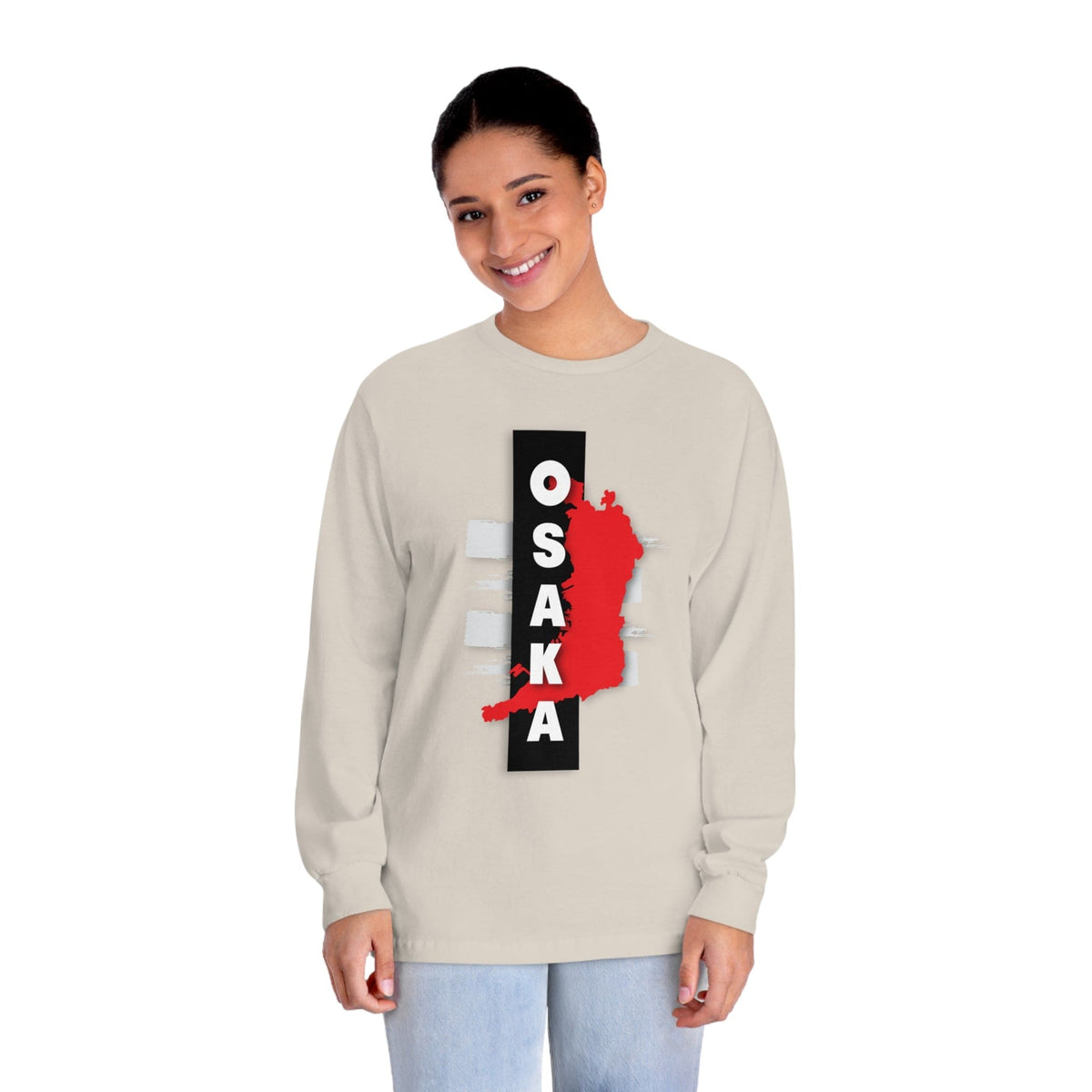 OSAKA – Trendy Design, Premium Long Sleeve Tee