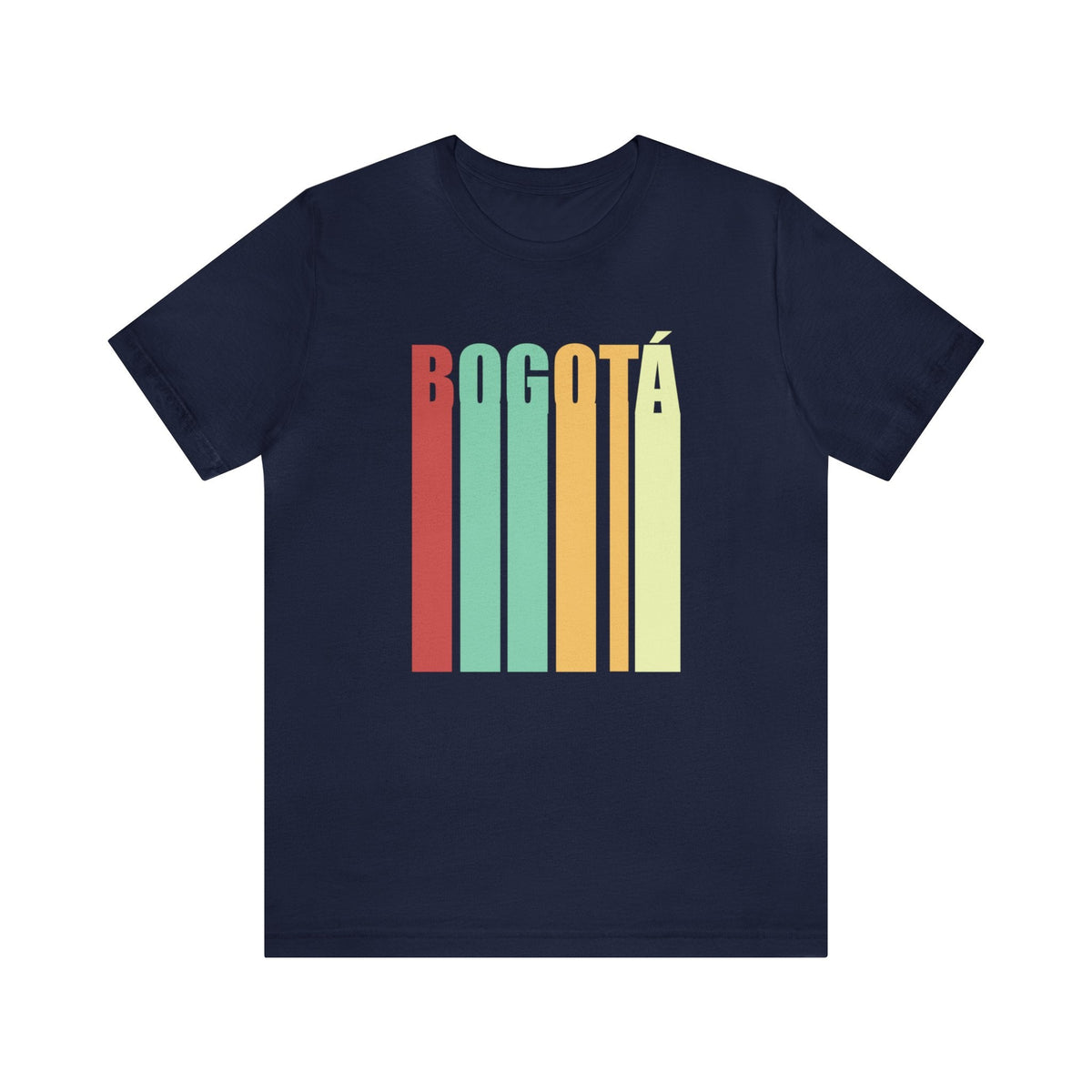 Vintage Bogotá Vertical - Short Sleeve Tee