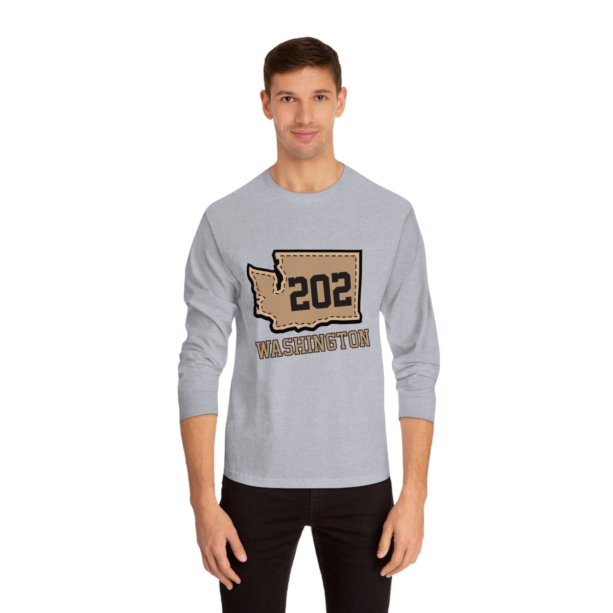 WASHINGTON – Trendy Design, Premium Long Sleeve Tee