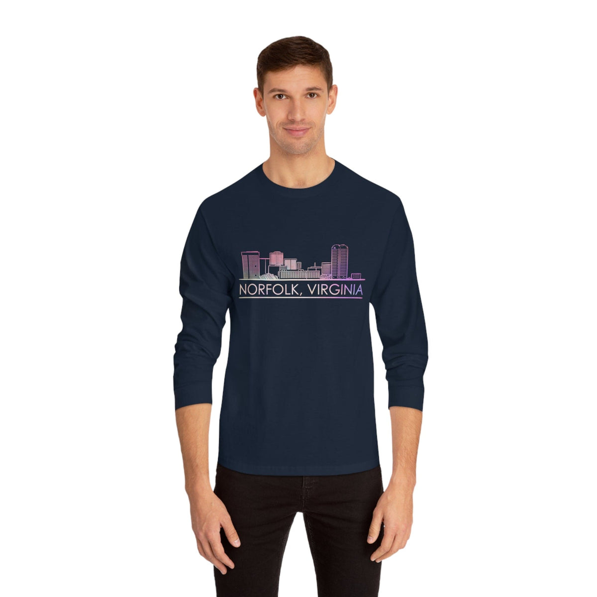 NORFOLK – Trendy Design, Premium Long Sleeve Tee