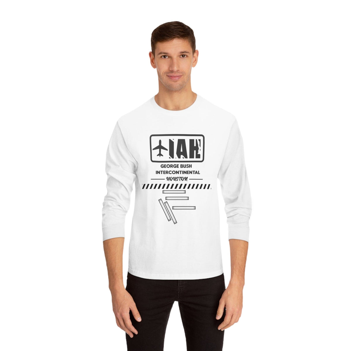 HOUSTON – Trendy Design, Premium Long Sleeve Tee