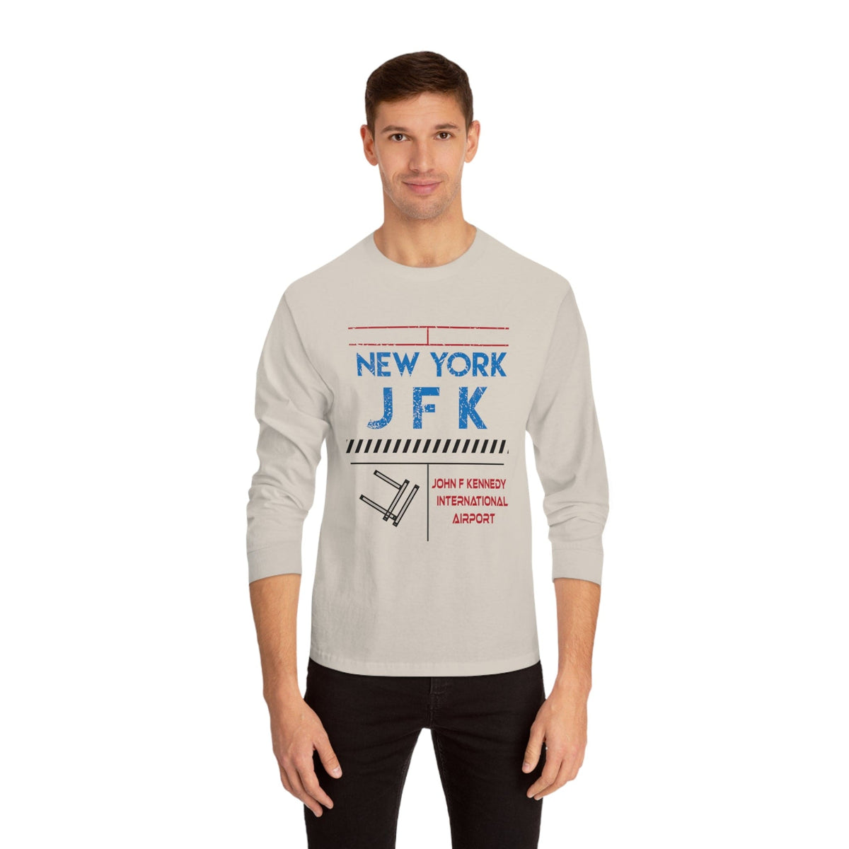 NEW YORK – Trendy Design, Premium Long Sleeve Tee