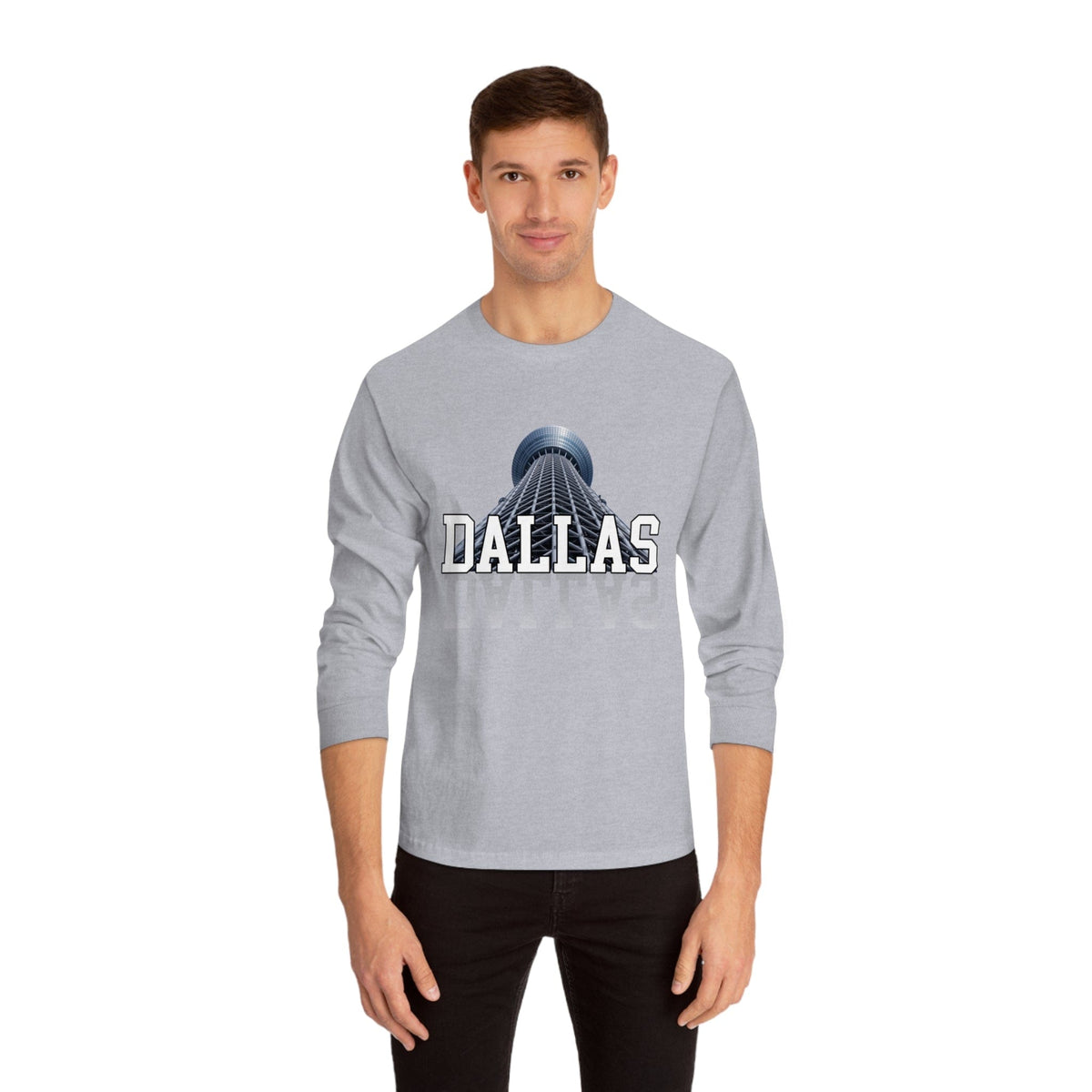 DALLAS – Trendy Design, Premium Long Sleeve Tee