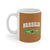 BRASILIA - Awesome Ceramic Mug, Exclusive Design