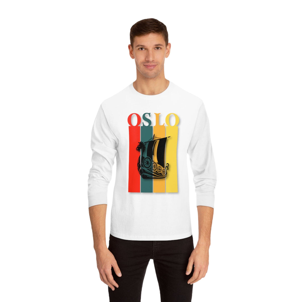 OSLO – Trendy Design, Premium Long Sleeve Tee
