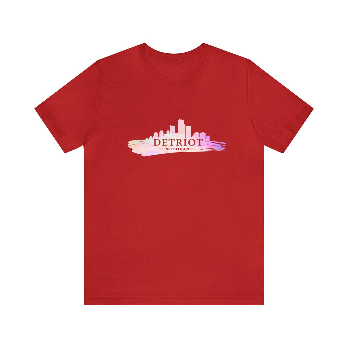 Detroit Skyline - Short Sleeve Tee