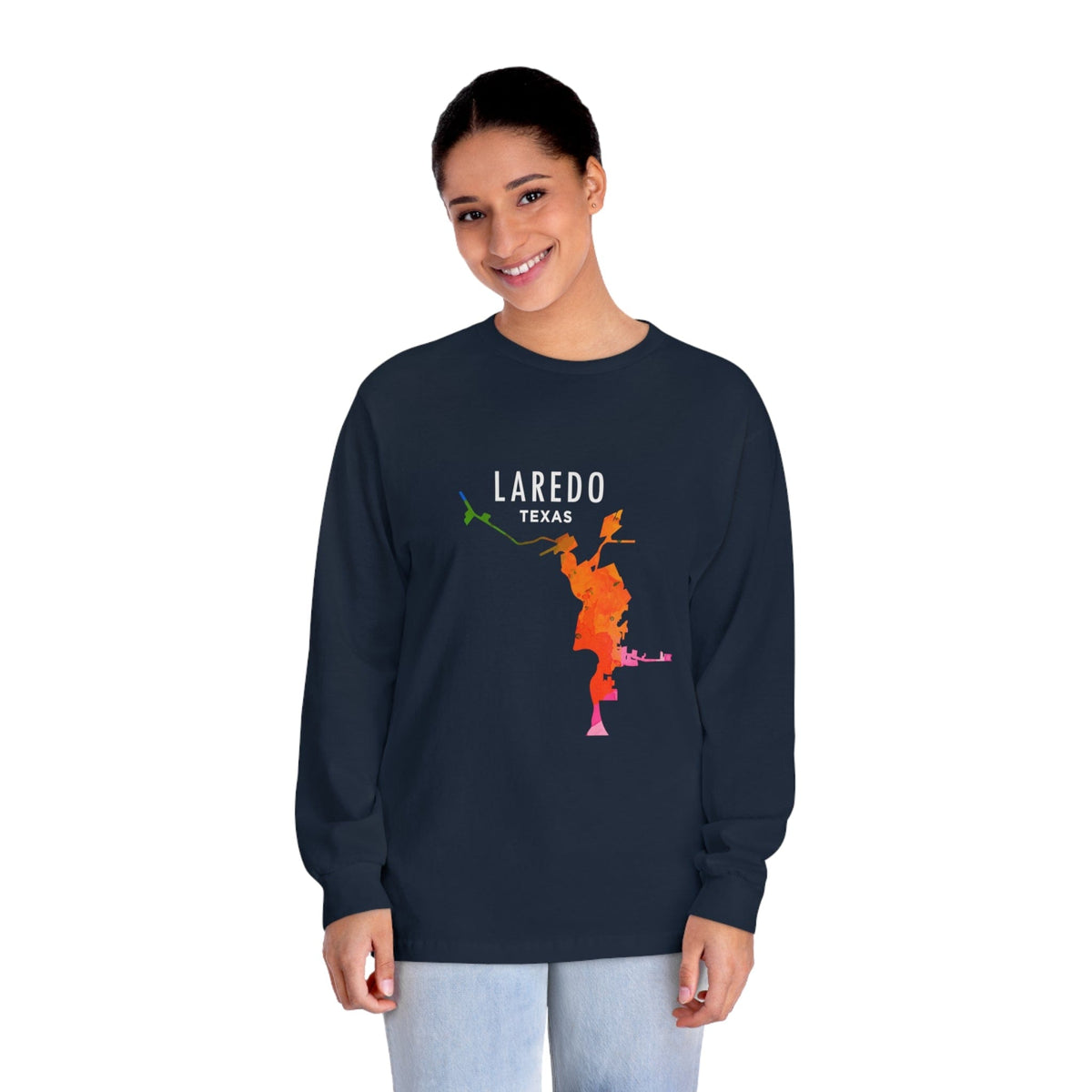 LAREDO – Trendy Design, Premium Long Sleeve Tee