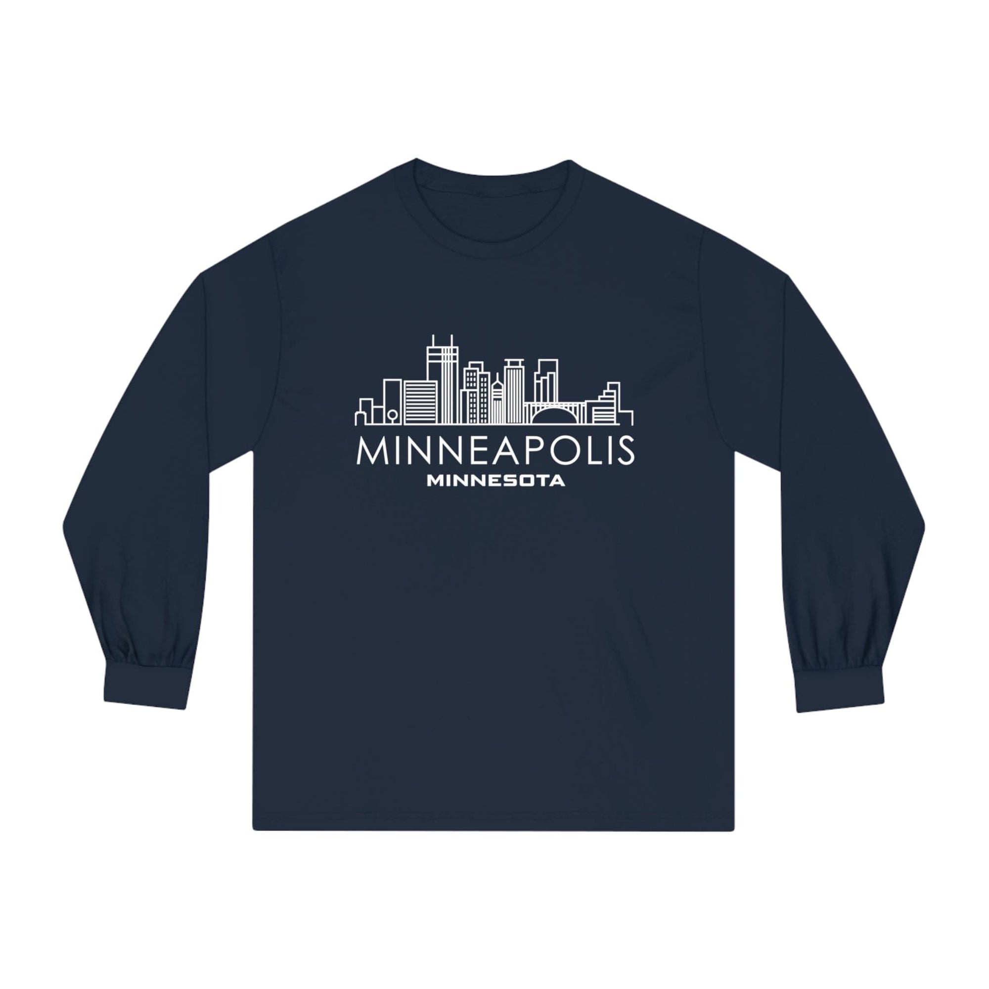 MINNEAPOLIS – Trendy Design, Premium Long Sleeve Tee