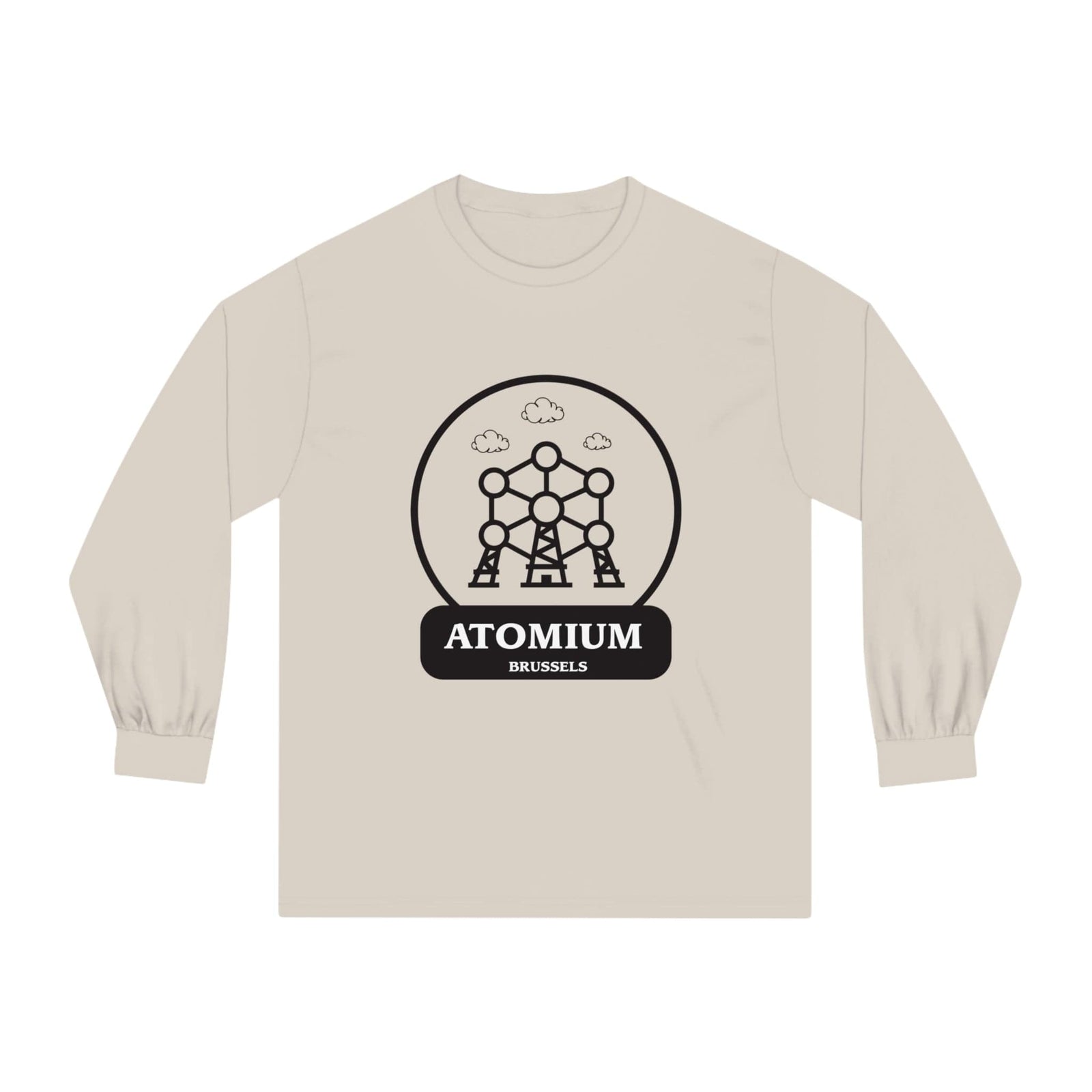 ATOMIUM BRUSSELS – Trendy Design, Premium Long Sleeve Tee