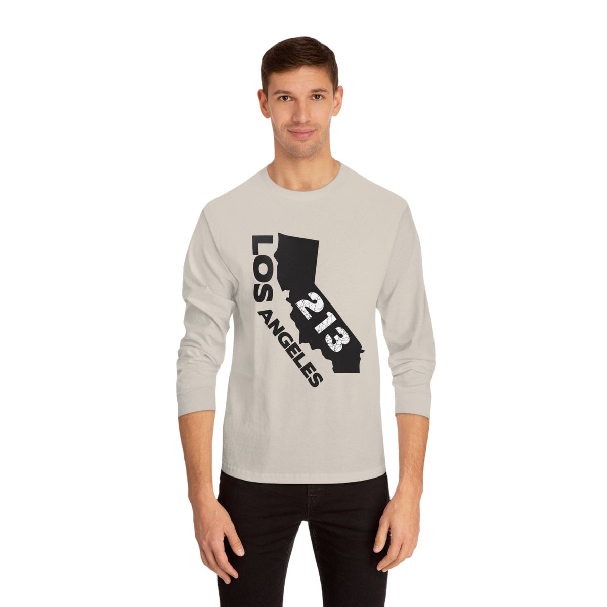 LOS ANGELES – Trendy Design, Premium Long Sleeve Tee