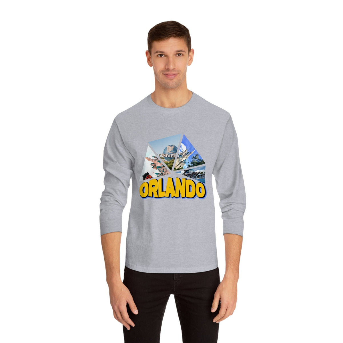 ORLANDO – Trendy Design, Premium Long Sleeve Tee