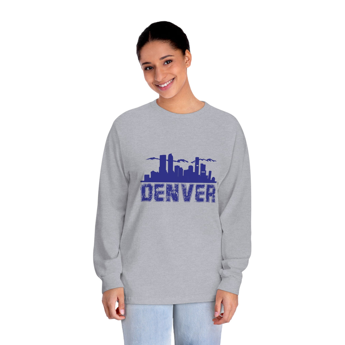DENVER – Trendy Design, Premium Long Sleeve Tee