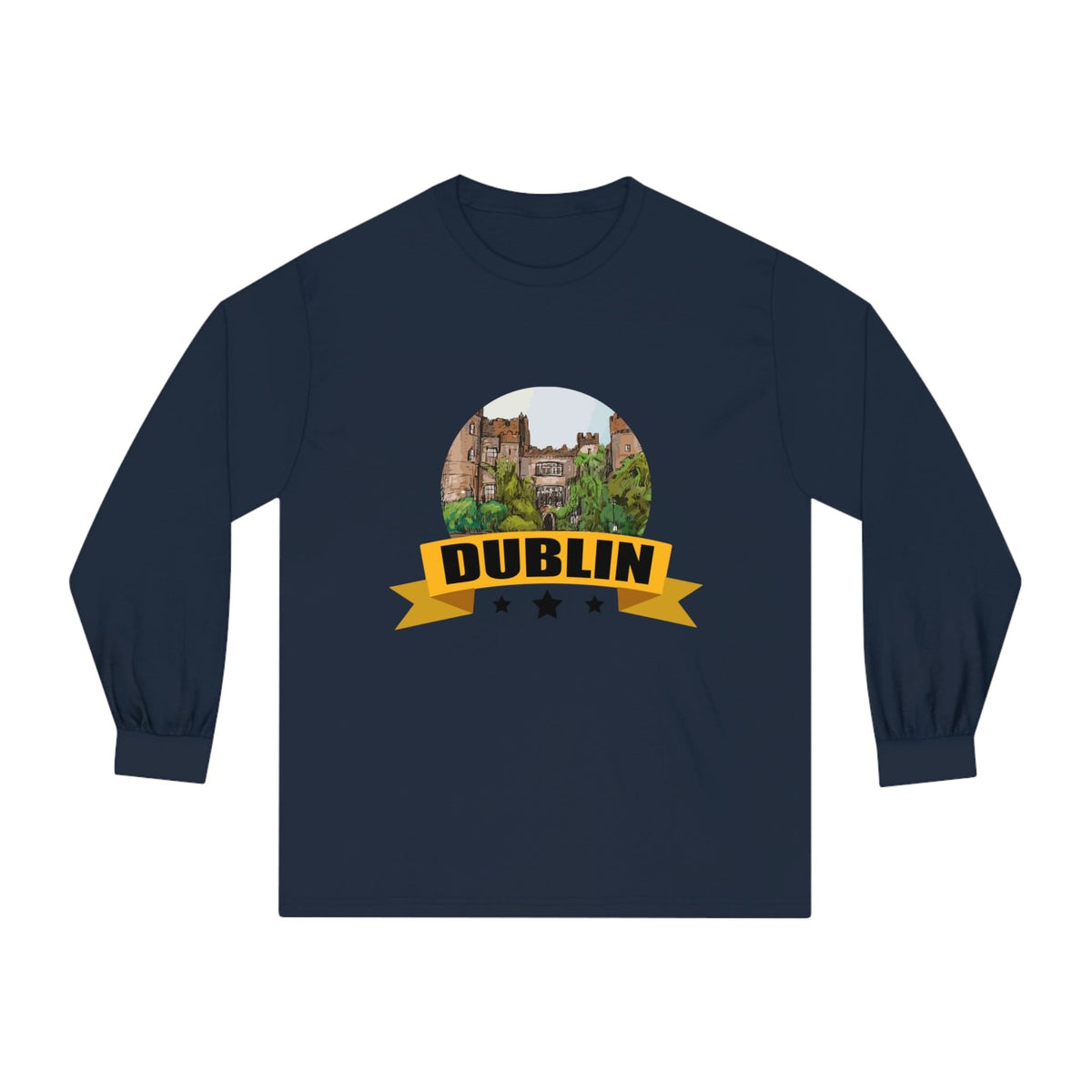 DUBLIN – Trendy Design, Premium Long Sleeve Tee