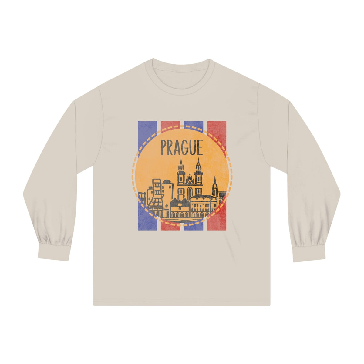 PRAGUE – Trendy Design, Premium Long Sleeve Tee