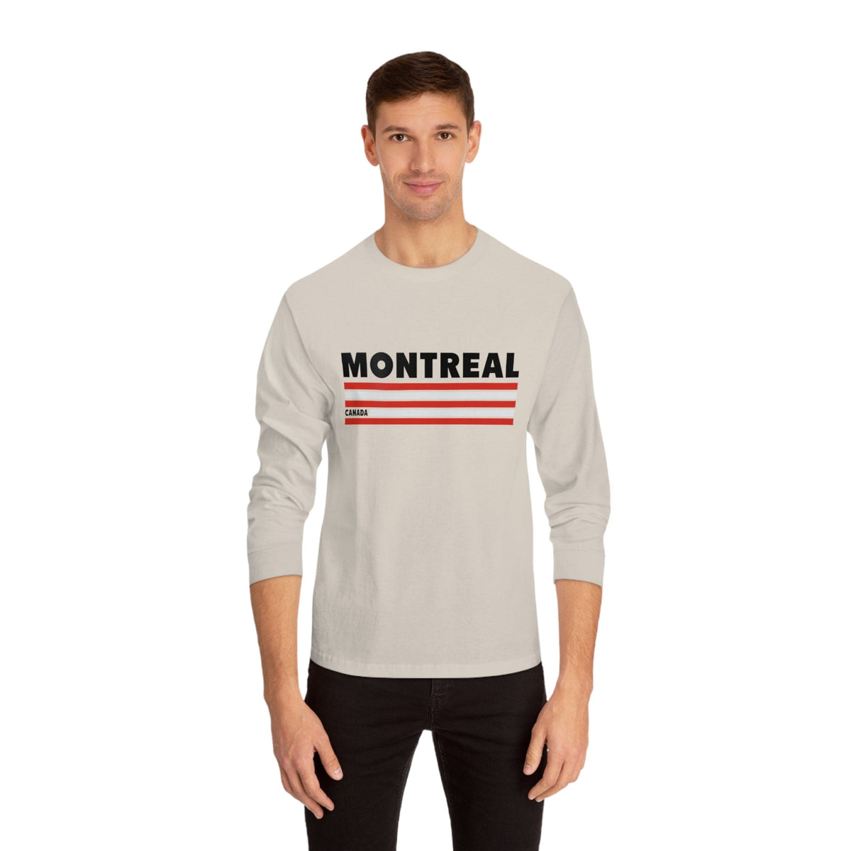 MONTREAL – Trendy Design, Premium Long Sleeve Tee