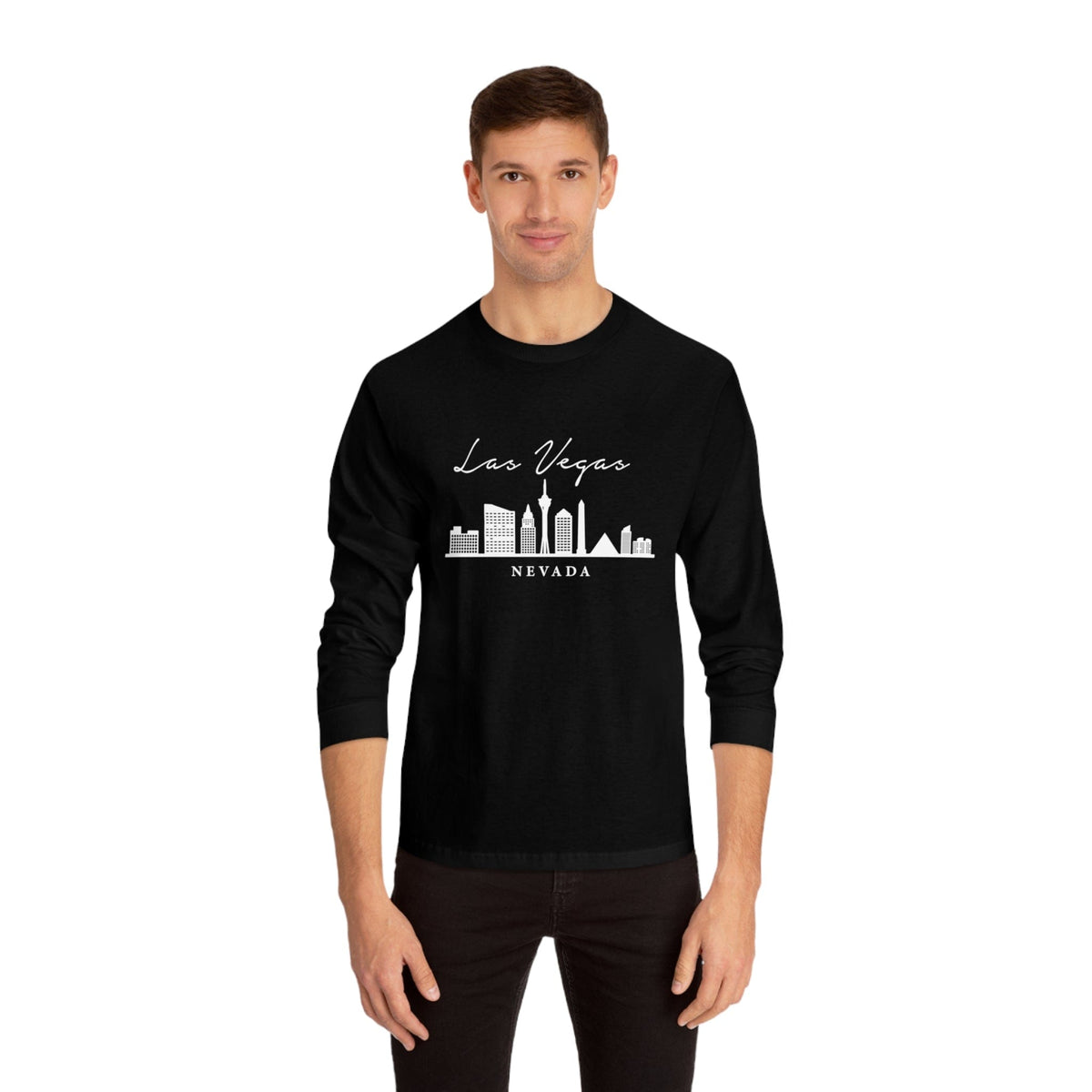 LAS VEGAS – Trendy Design, Premium Long Sleeve Tee