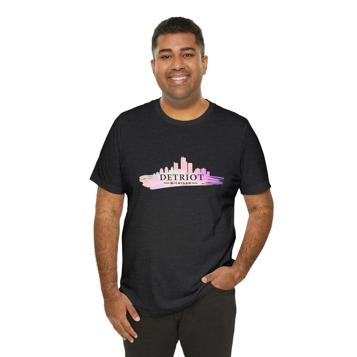 Detroit Skyline - Short Sleeve Tee