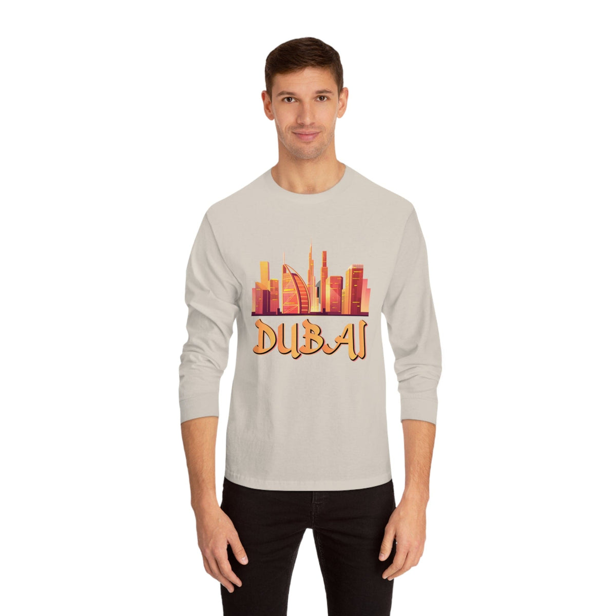 DUBAI – Trendy Design, Premium Long Sleeve Tee