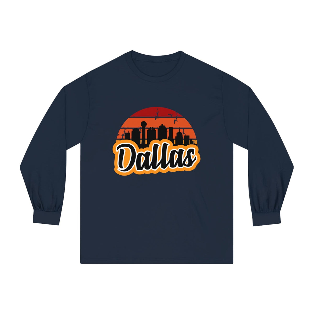 DALLAS – Trendy Design, Premium Long Sleeve Tee