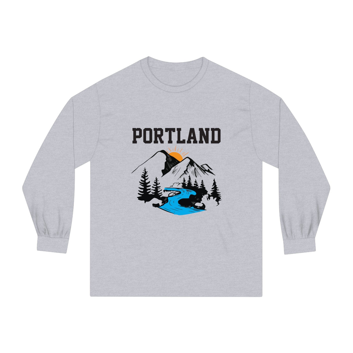 PORTLAND – Trendy Design, Premium Long Sleeve Tee