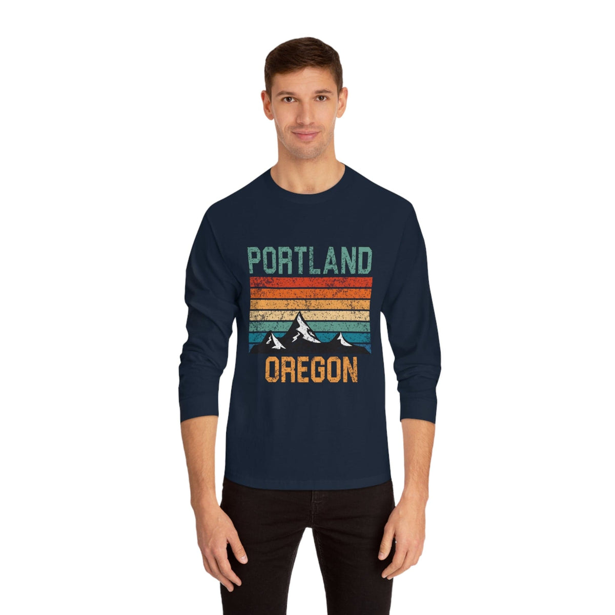 PORTLAND – Trendy Design, Premium Long Sleeve Tee