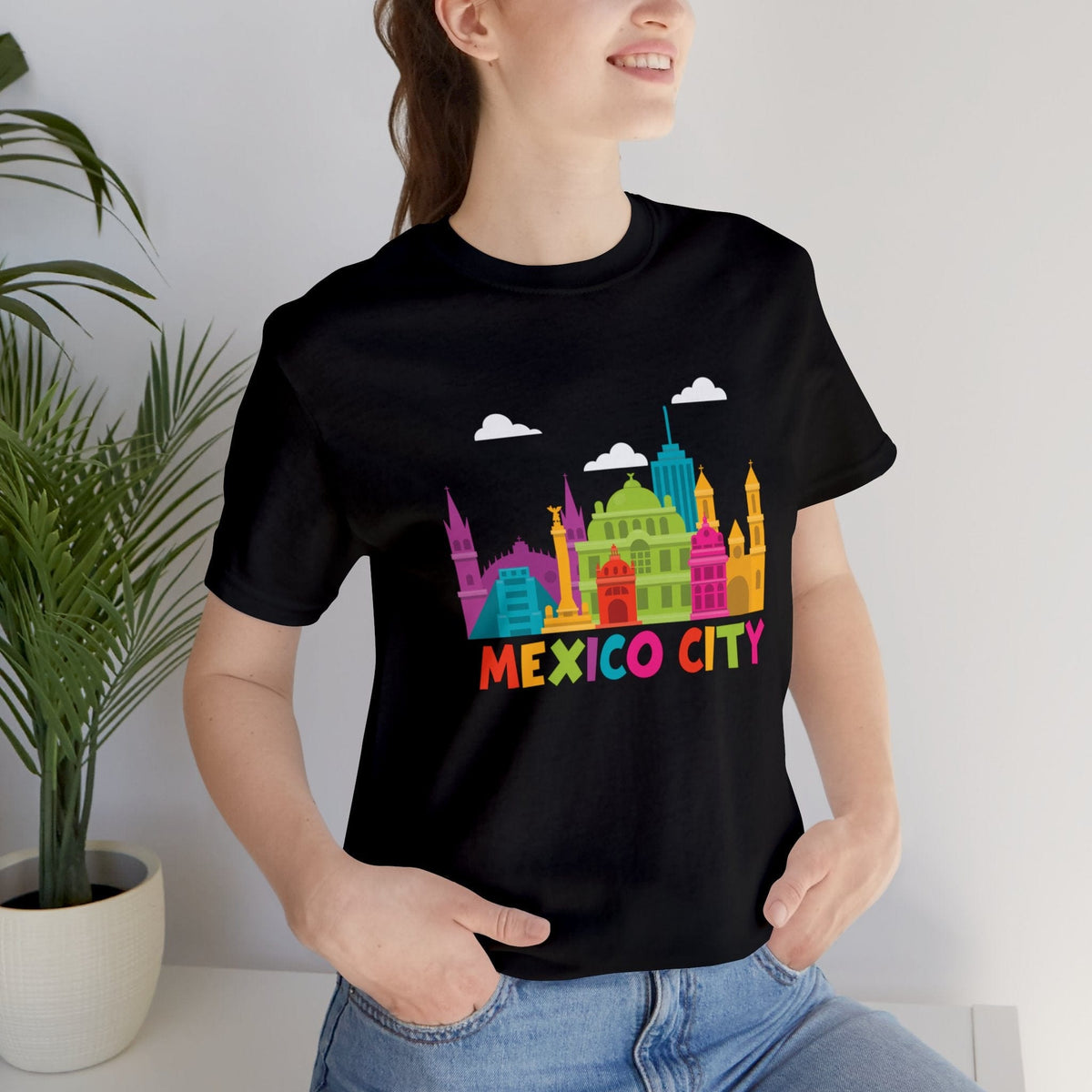 Mexico Skyline Symphony- Short Sleeve Tee