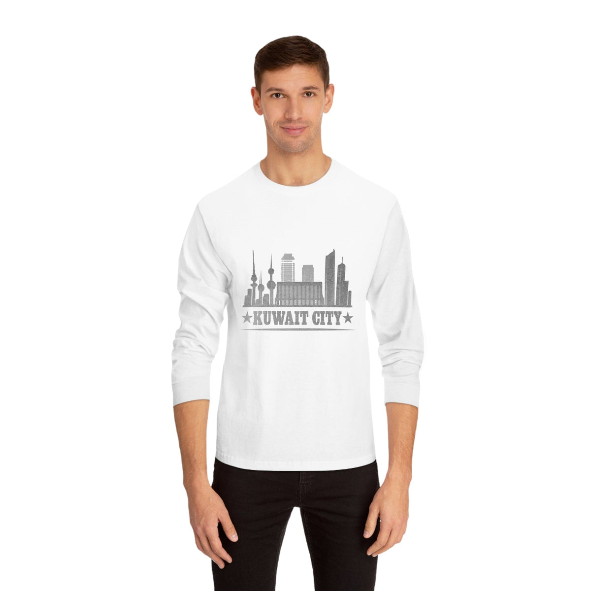 KUWAIT – Trendy Design, Premium Long Sleeve Tee
