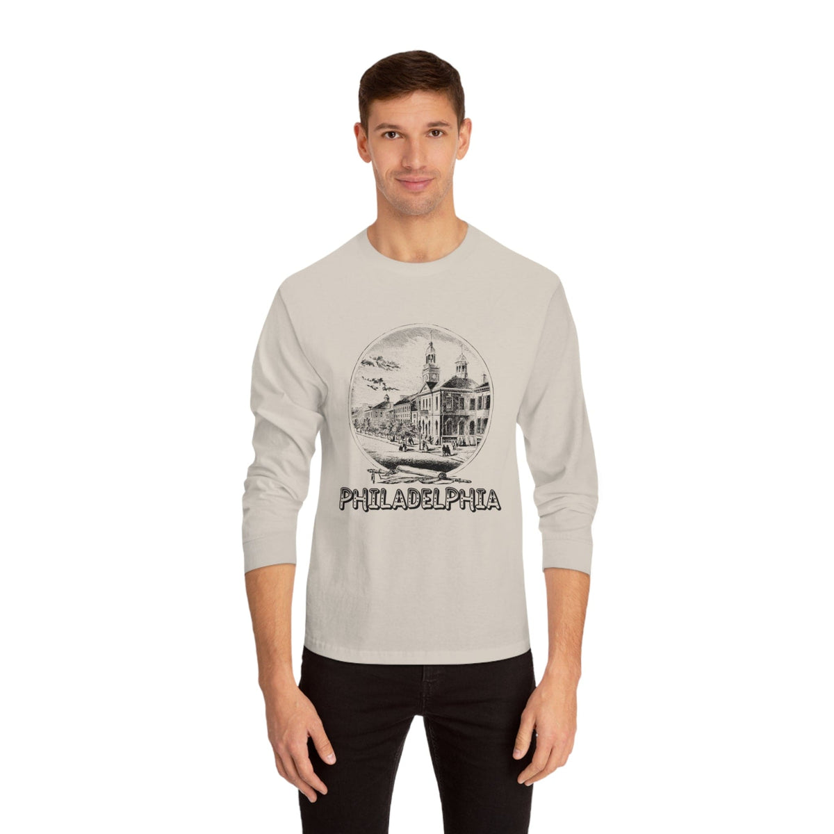 PHILADELPHIA – Trendy Design, Premium Long Sleeve Tee