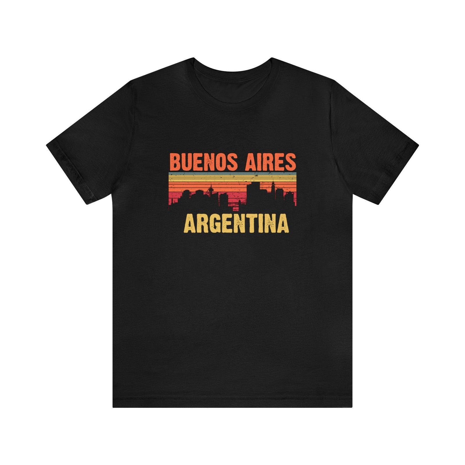 Buenos Aires Nightscape - Short Sleeve Tee